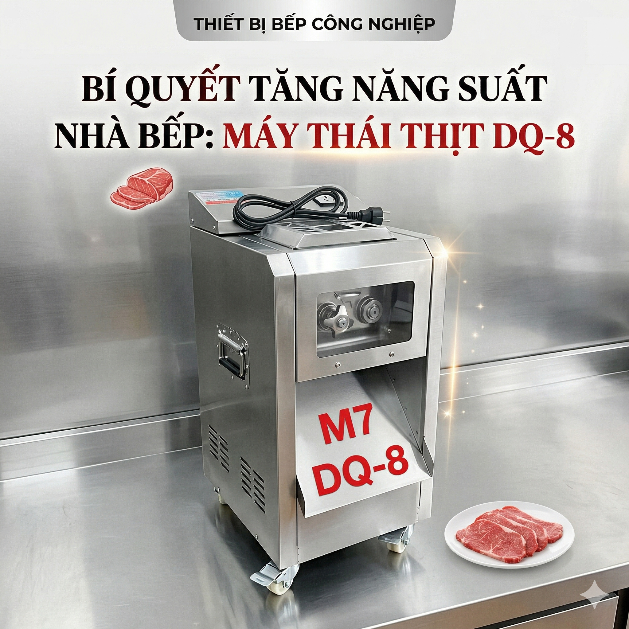 Máy Thái Thịt DQ-8